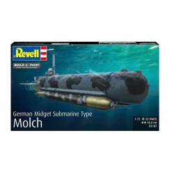 Revell Modelbouwpakket - German Submarine Type Molch 1:72 - 35dlg.