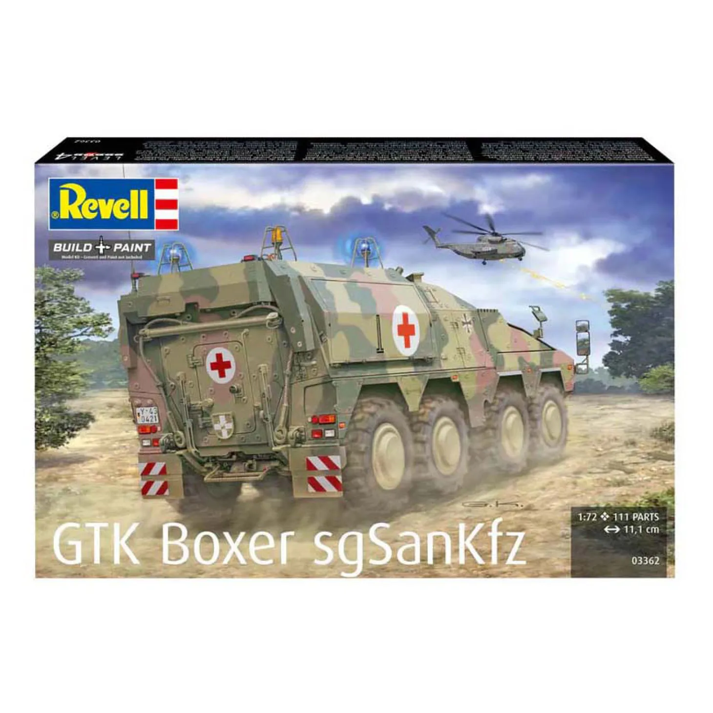 Revell Modelbouwpakket - GTK Boxer sgSANKfz 1:72 - 111st.