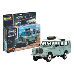 Revell Modelbouwpakket - Land Rover Series III LWB (S. Wagon) 1:24 - 184dlg.