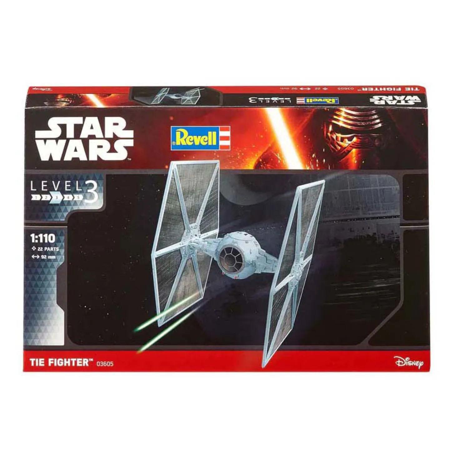 Revell Modelbouwpakket - Ruimtevaart - Star Wars Tie Fighter 1:110 - 22dlg.