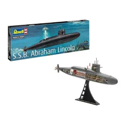 Revell Modelbouwpakket - S.S.B. Abraham Lincoln 1:253 - 158dlg.