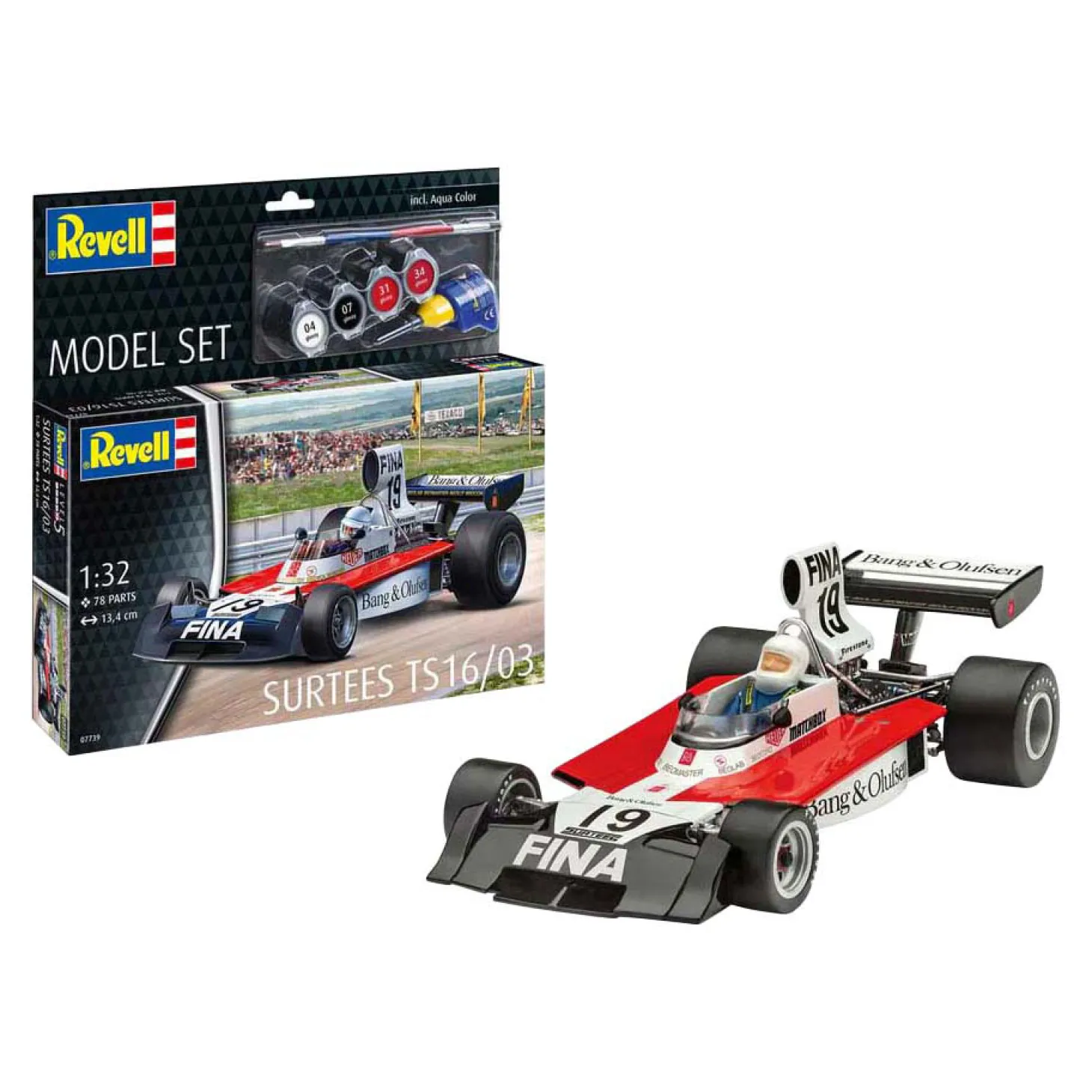 Revell Modelbouwpakket - Surtees TS16/03 Formule 1 1:32 - 78dlg.