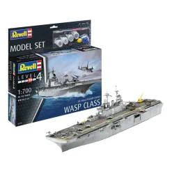 Revell Modelbouwpakket - US Navy Assault Carrier WASP Class 1:700 - 142dlg.