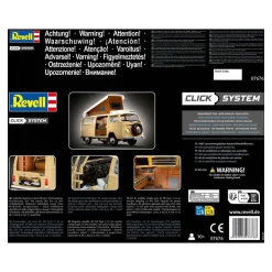 Revell Modelbouwpakket - VW T2 Camper 1:24 - 112dlg.