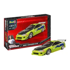 Revell Modelbouwpakket Fast & Furious - Brian's 1995 Mitsubishi Eclipse 1:25 - 75dlg.
