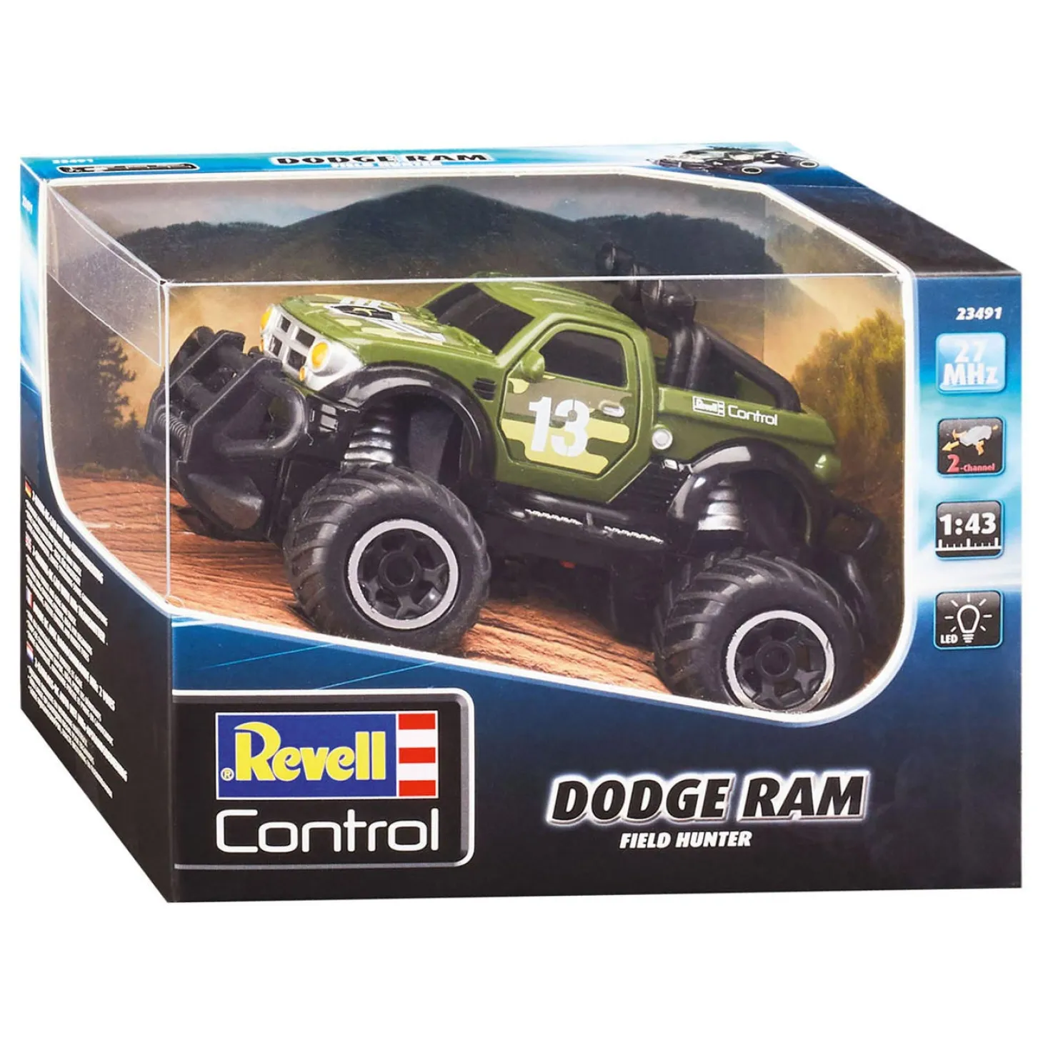 Revell RC Bestuurbare Auto - Dodge RAM Field Hunter