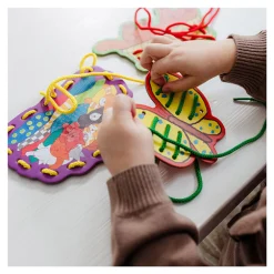 Rijgkaarten Set Dikkie Dik