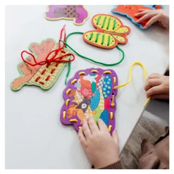 Rijgkaarten Set Dikkie Dik