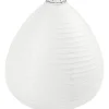 Rijstpapier Lamp Wit Druppel, 27cm