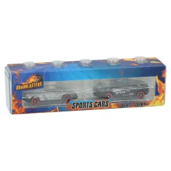 Roadblasters Opbergbox met 2 Die-Cast Raceauto's