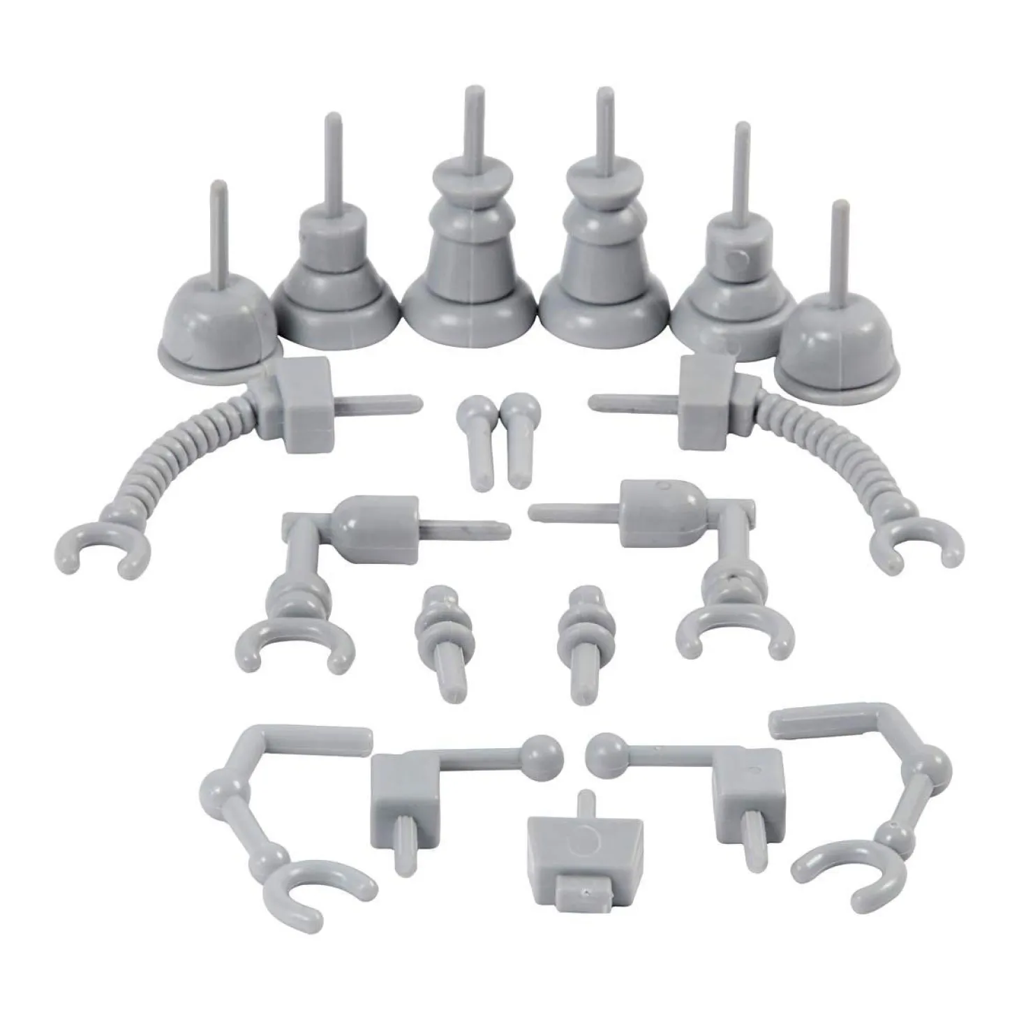 Robot Onderdelen Grijs, 19st.