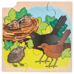 Rolf - Groei en 4 Lagenpuzzel Merel - 36st.