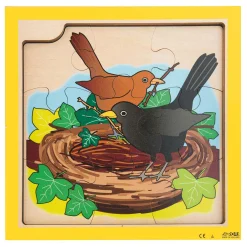 Rolf - Groei en 4 Lagenpuzzel Merel - 36st.