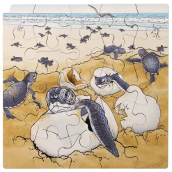 Rolf - Groei en 4 Lagenpuzzel Schildpad - 86st.