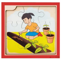 Rolf - Groei en 4 Lagenpuzzel Zonnebloem - 36st.