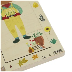 Rolf - Houten Aankleedpuzzel Seizoenen