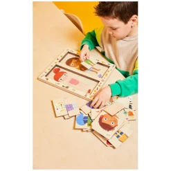 Rolf - Houten Aankleedpuzzel Seizoenen