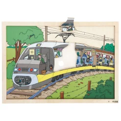 Rolf - Houten Inkijkpuzzel, 60st.