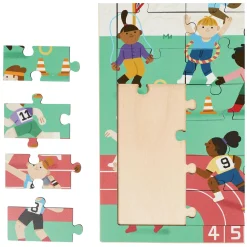 Rolf - Houten Legpuzzel Zomerspelen, 72st.