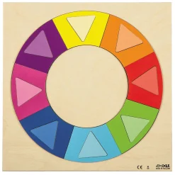 Rolf - Houten Reliefpuzzel Ontdek de Kleur en Vorm - 2st.