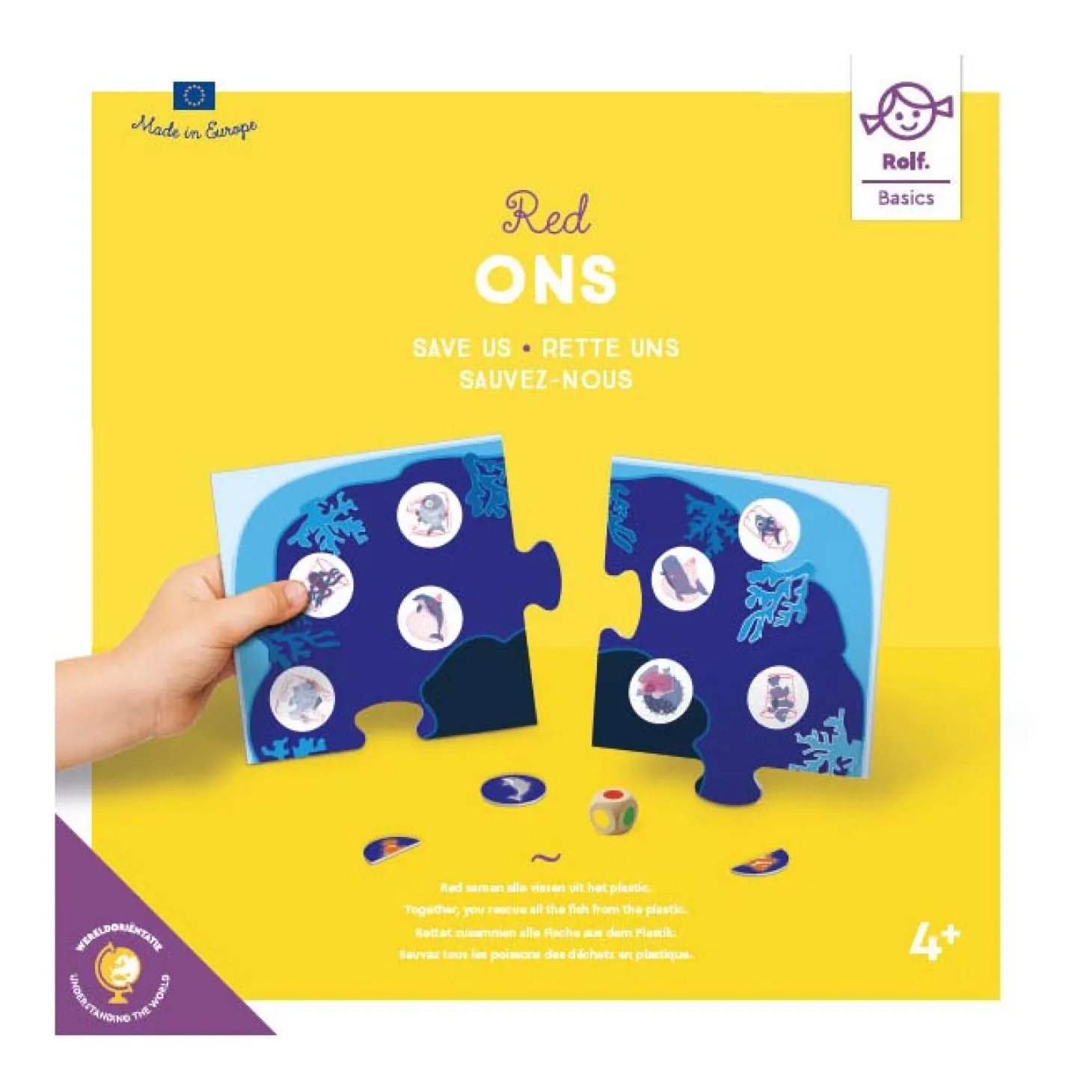Rolf Basics - Red Ons Zeedieren Kinderspel