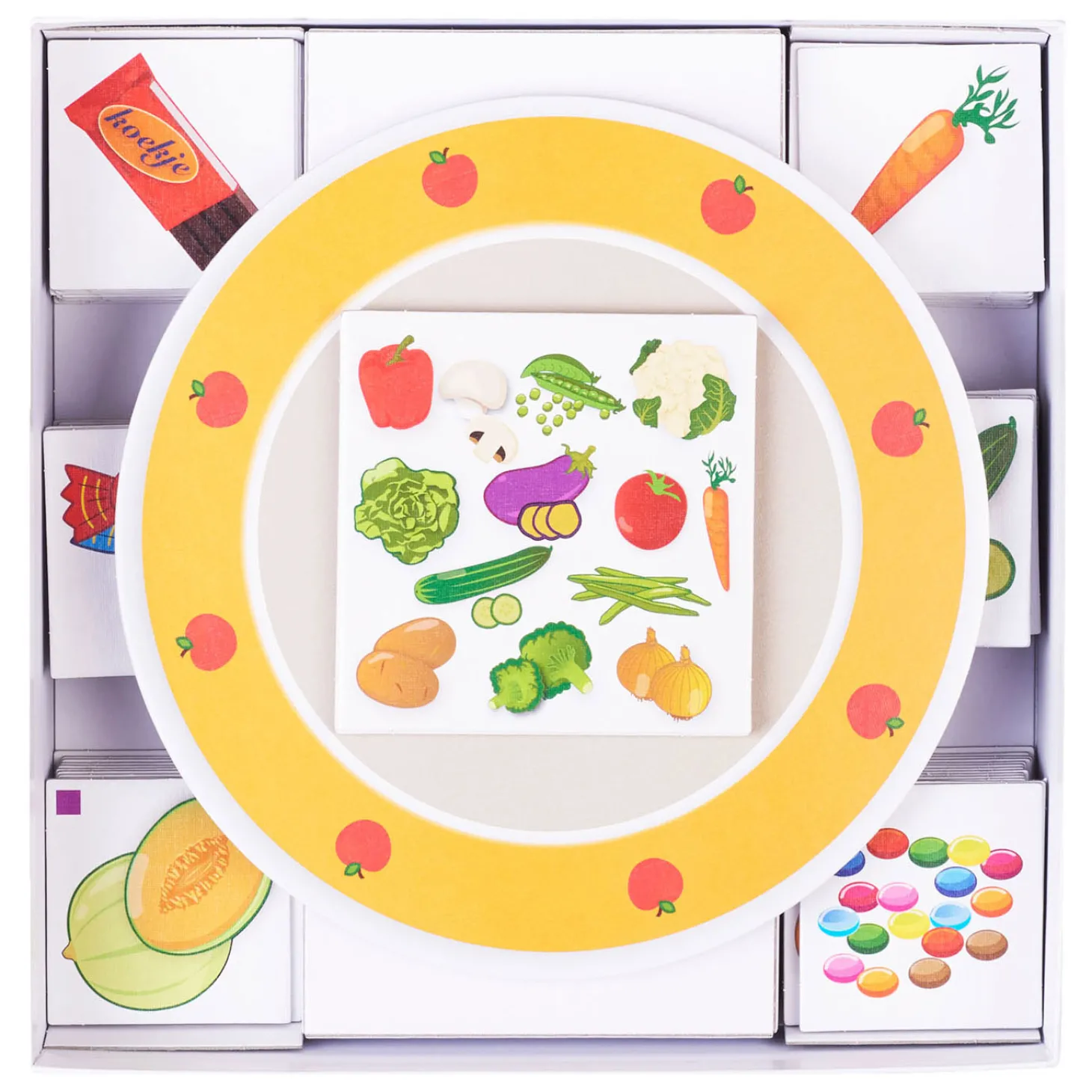 Rolf Basics - Vitamientjes op ons bord Memo en Sorteerspel