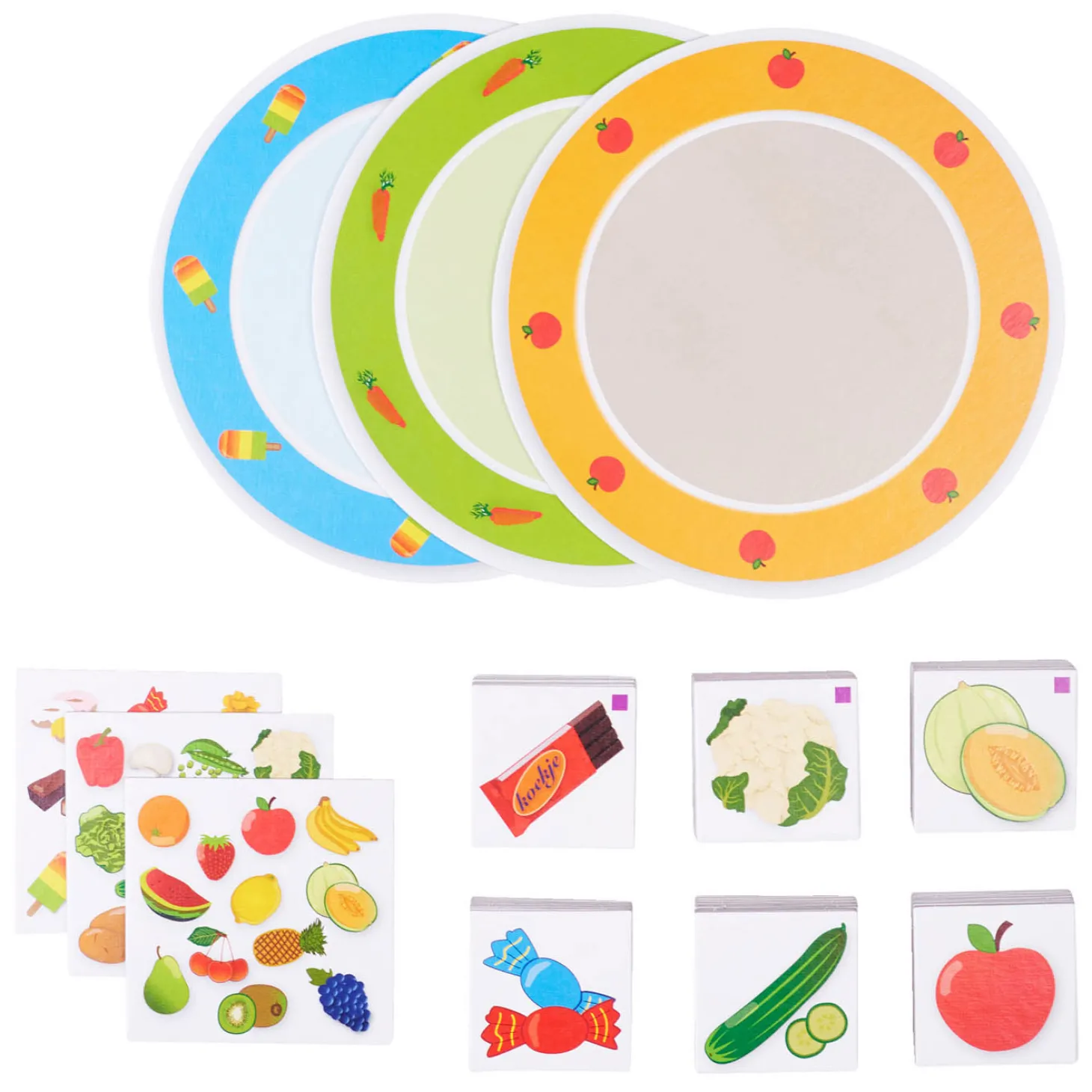 Rolf Basics - Vitamientjes op ons bord Memo en Sorteerspel