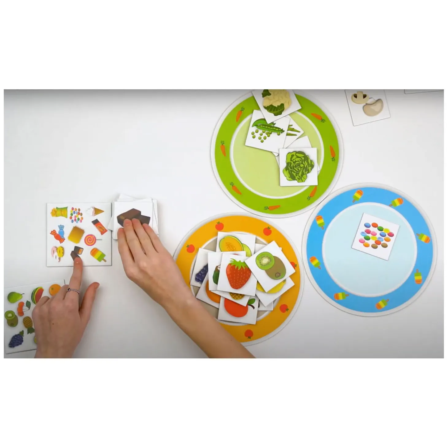 Rolf Basics - Vitamientjes op ons bord Memo en Sorteerspel