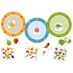 Rolf Basics - Vitamientjes op ons bord Memo en Sorteerspel