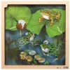 Rolf Connect - Groei en 4 Lagenpuzzel Hout Kikker, 86st.