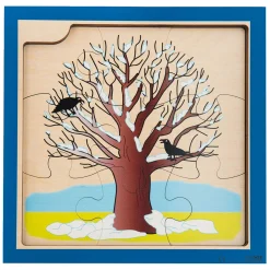 Rolf Groei en 4 Lagenpuzzel Hout Groeiboom, 36st.