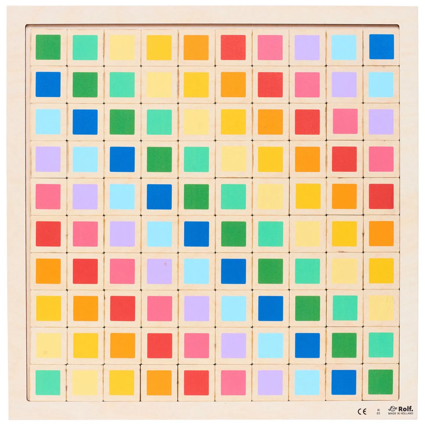 Rolf More - Houten Puzzel Spelen met Oppervlakte