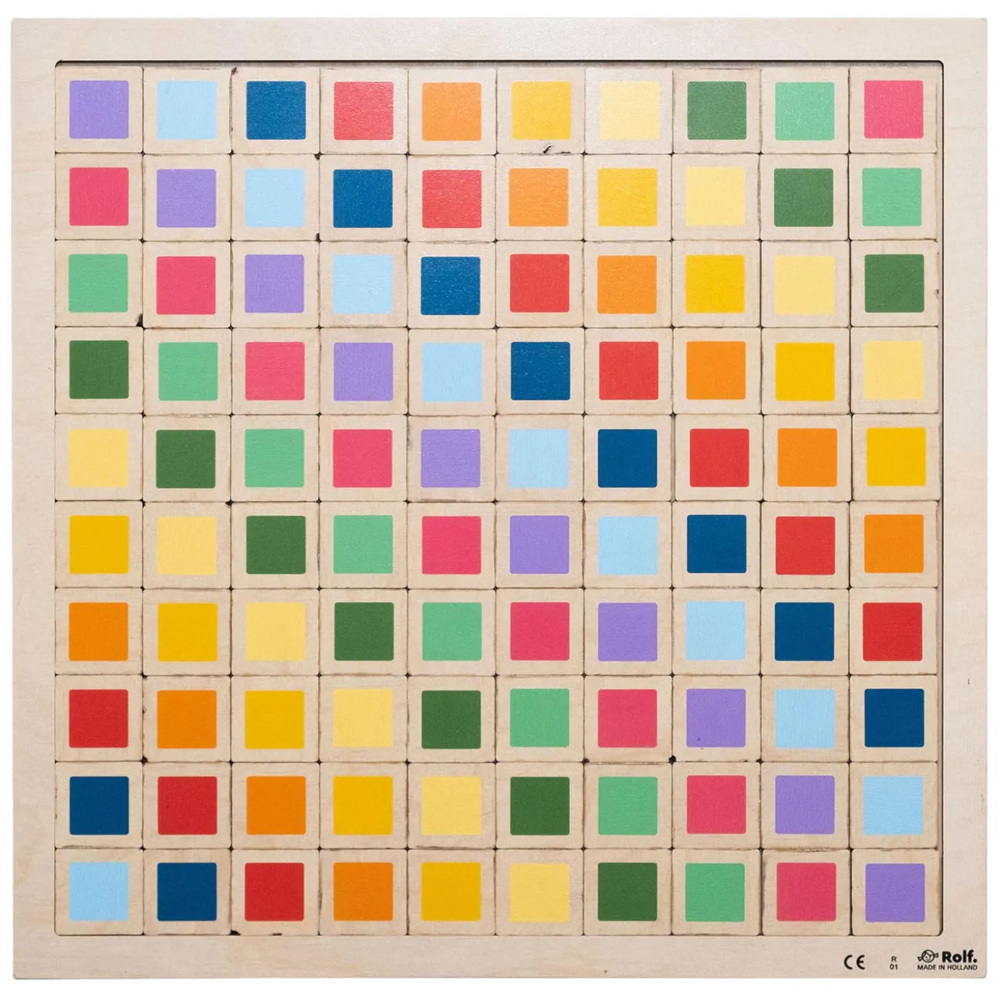 Rolf More - Houten Puzzel Spelen met Oppervlakte