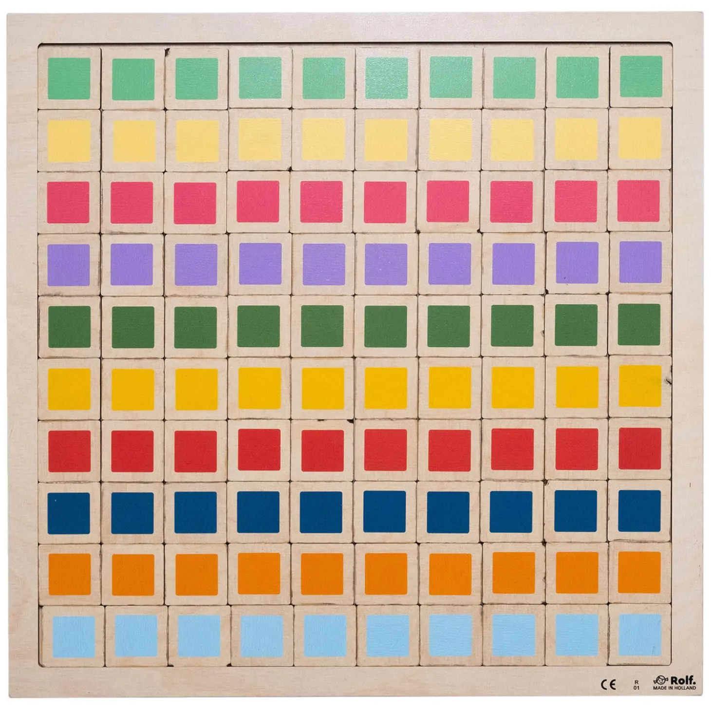 Rolf More - Houten Puzzel Spelen met Oppervlakte