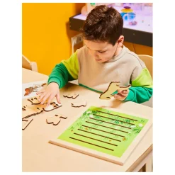 Rolf More - Houten Puzzelplank Boerderij, 8st.