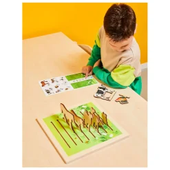 Rolf More - Houten Puzzelplank Boerderij, 8st.