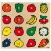 Rolf Noppenpuzzel Hout Vruchten, 16st.