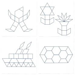 Rolf Originals - Houten Geo Vormenset