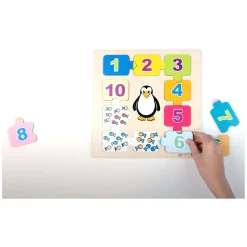 Rolf Relief Puzzel 10 Kleine Visjes, 10st.