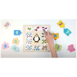 Rolf Relief Puzzel 10 Kleine Visjes, 10st.