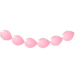 Roze Knoopballonnen, 8st.