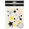 Rub-On Stickers Sterren,  2 Vellen