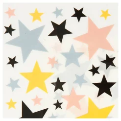 Rub-On Stickers Sterren,  2 Vellen