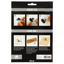 Rub-On Stickers Sterren,  2 Vellen