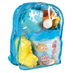 Rugzak met Strandset Zeedieren, 7dlg.