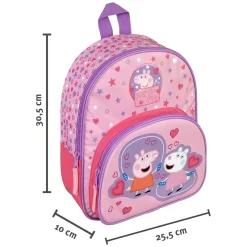 Rugzak met Voorvak Peppa Pig