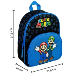 Rugzak met Voorvak Super Mario Blauw