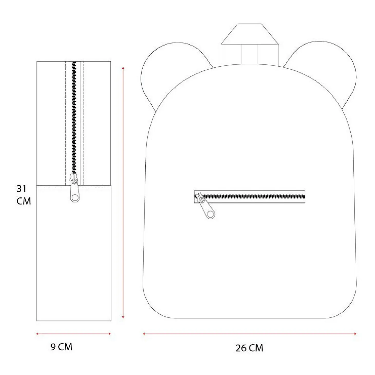 Rugzak Pret Buddies For Life Bruin