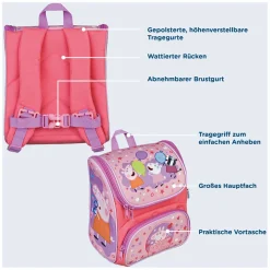Rugzak Roze - Peppa Pig