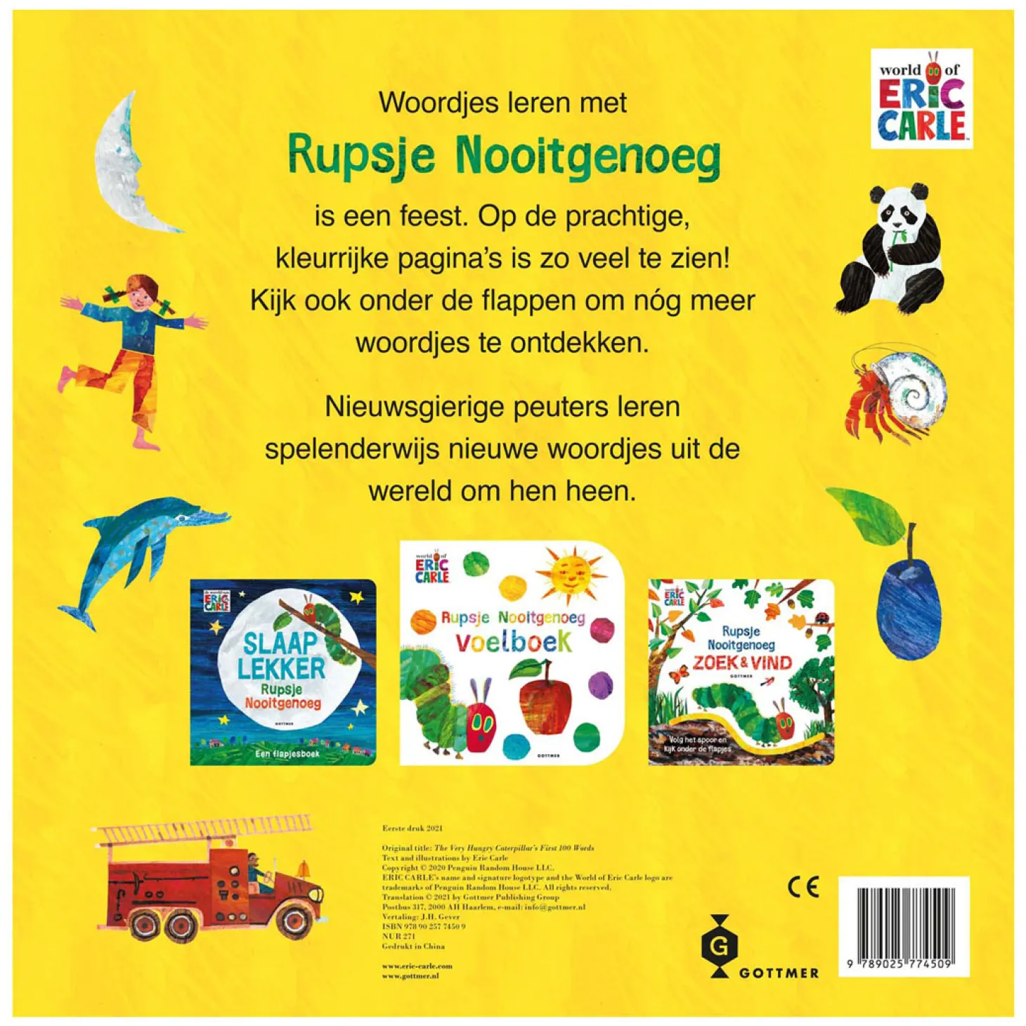 Rupsje Nooitgenoeg 100 eerste woordjes